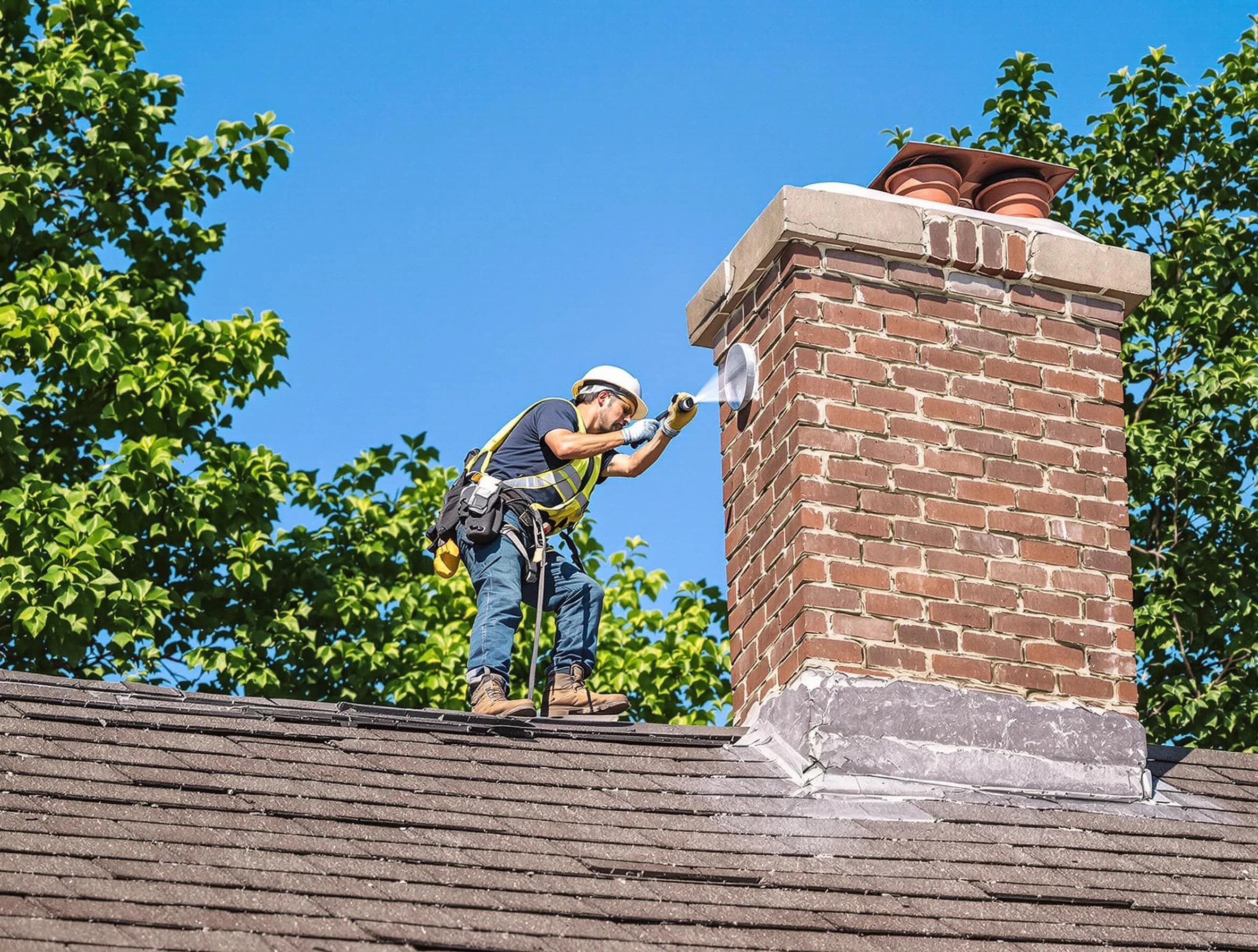 Decatur Chimney Sweep performing an inspection with advanced tools in Decatur, GA