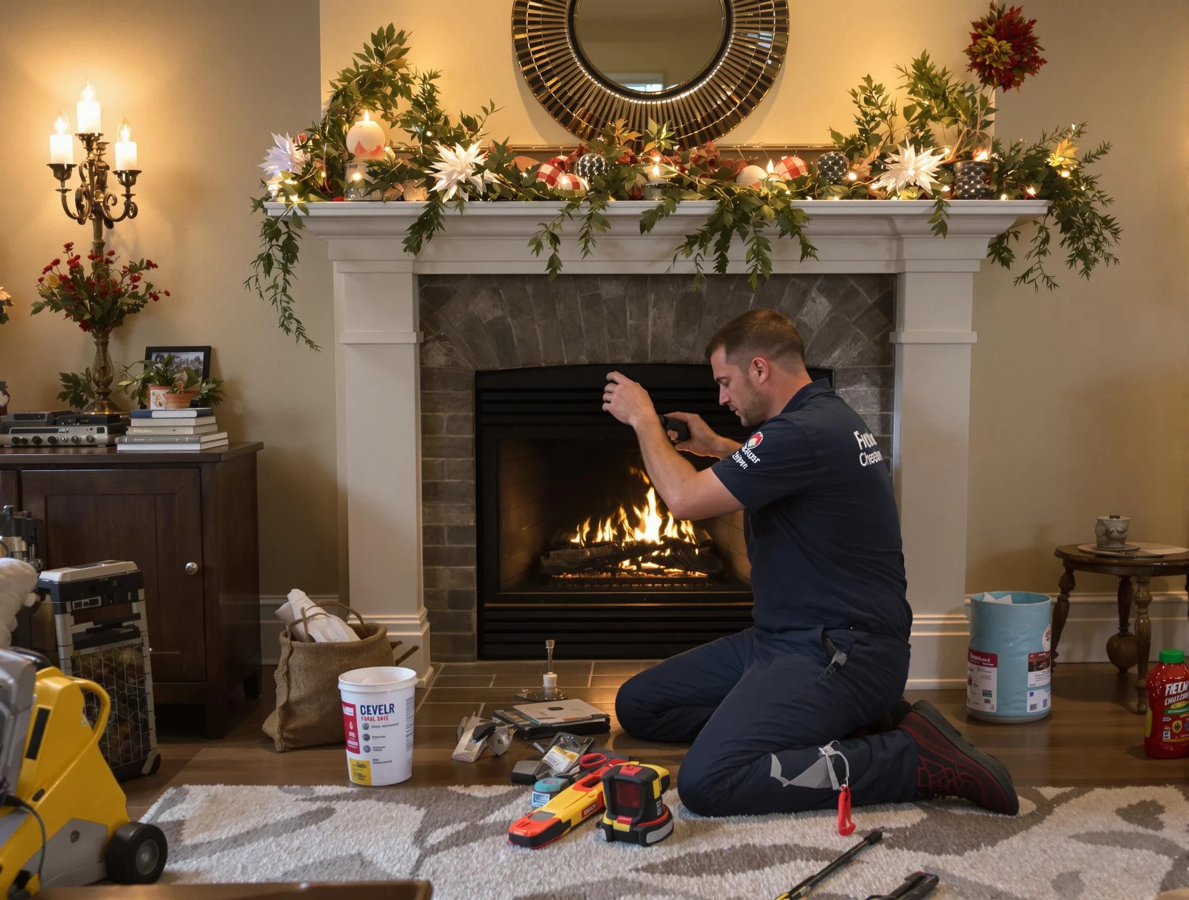 Decatur Chimney Sweep offering fireplace maintenance services in Decatur, GA