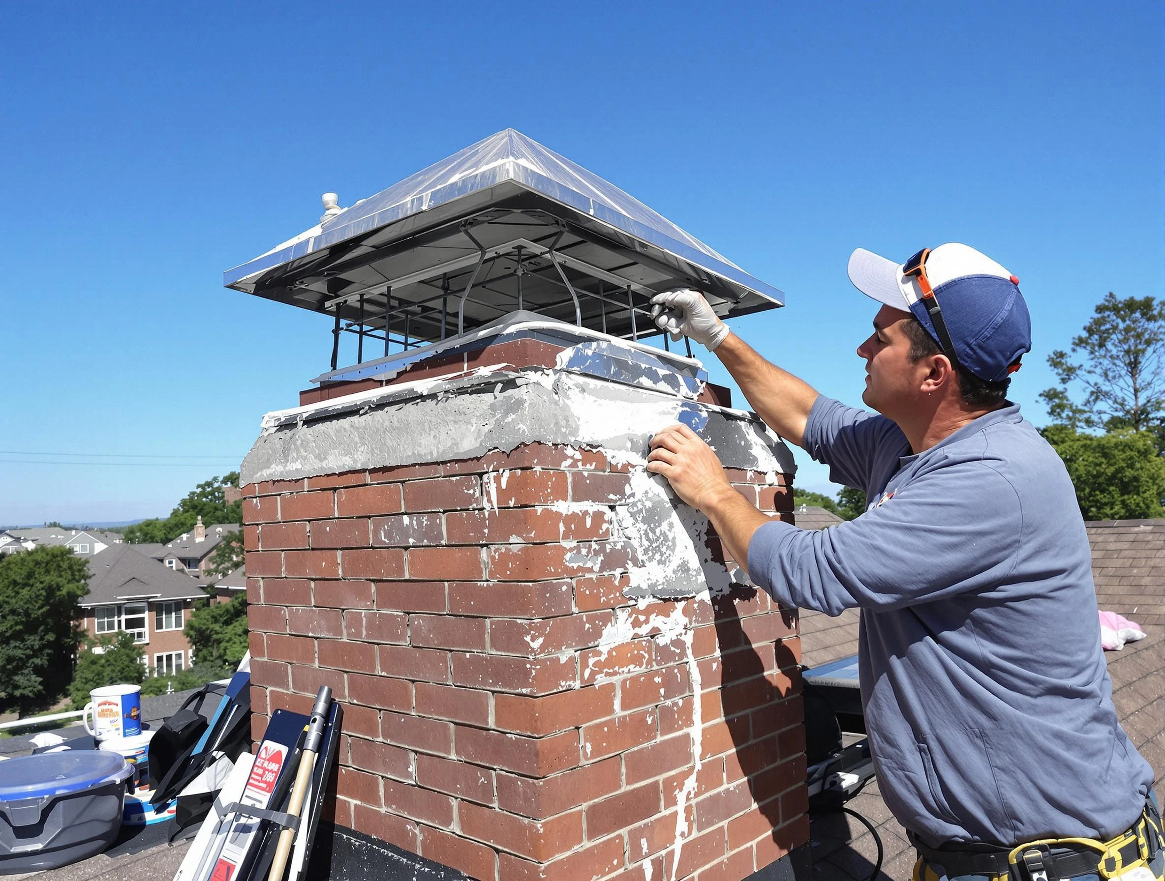 Chimney Crown Services service in Decatur, GA
