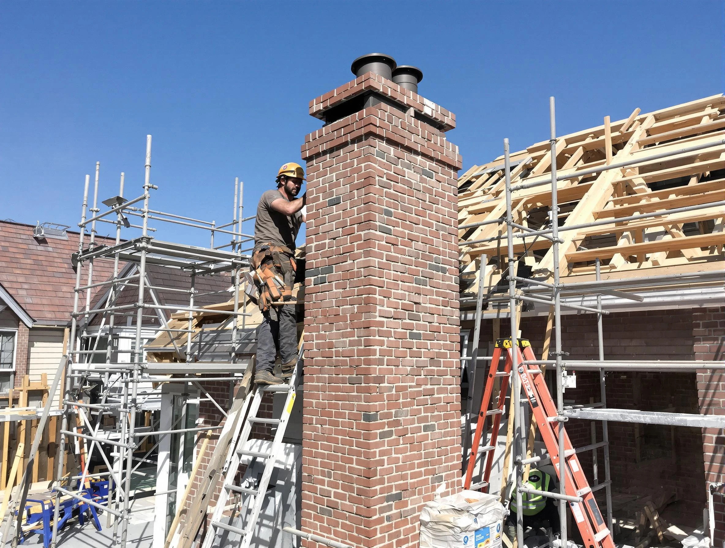 New chimney installation completed by Decatur Chimney Sweep in Decatur, GA